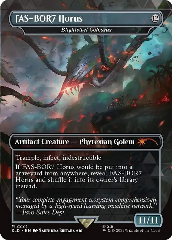 Blightsteel Colossus (SLD) (2223) / Borderless