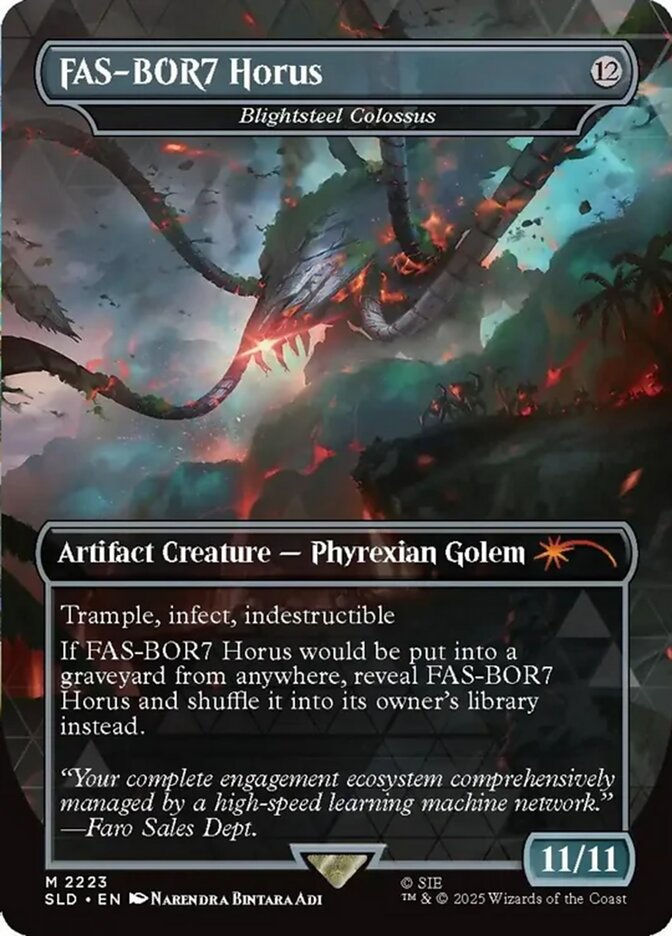Blightsteel Colossus (SLD) (2223) / Borderless