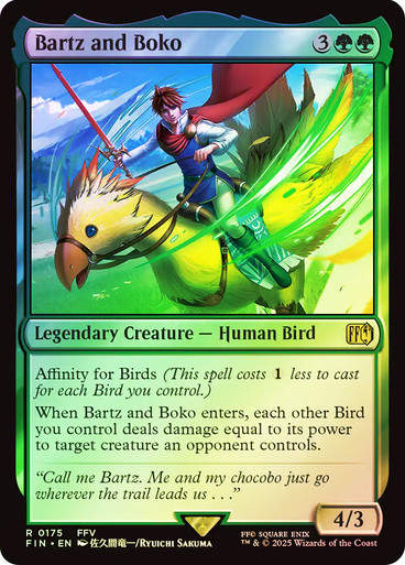 Bartz and Boko (FIN) (175) / Foil