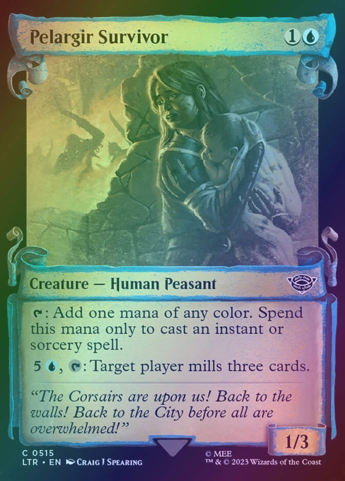 Pelargir Survivor (LTR) (515) / Showcase / Foil