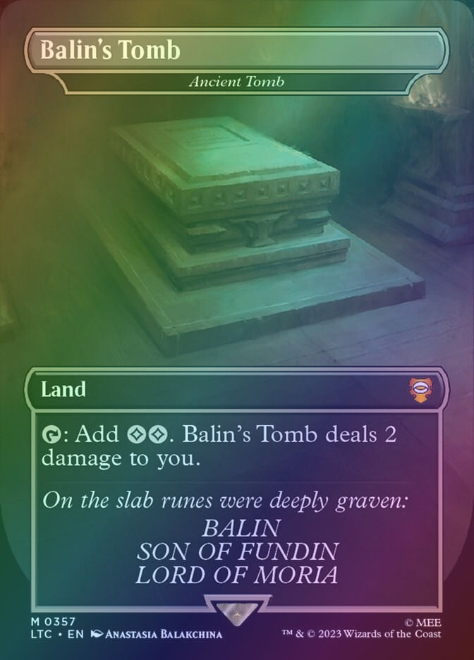 Ancient Tomb (LTC) (357) / Borderless / Foil