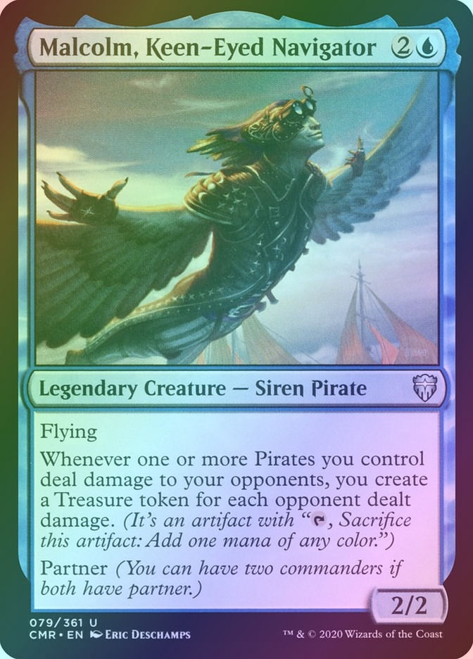 Malcolm, Keen-Eyed Navigator (CMR) (79) / Foil