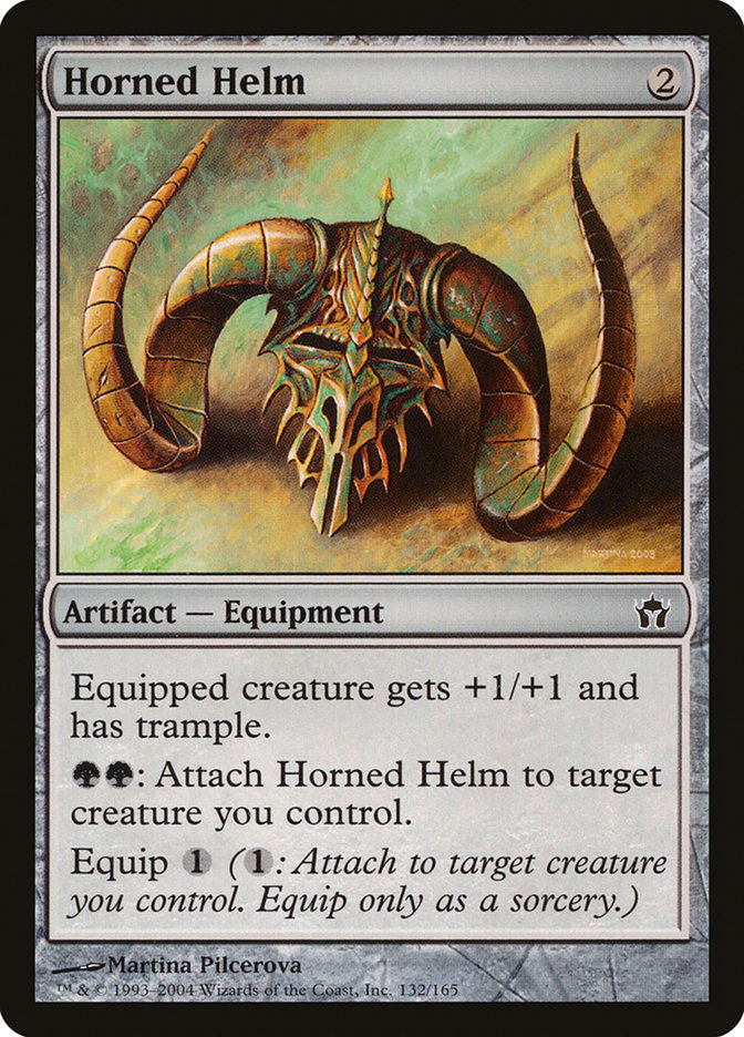 Horned Helm (5DN) (132) / Foil
