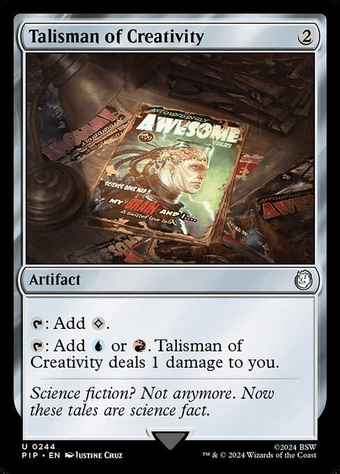 Talisman of Creativity (pip) (244)
