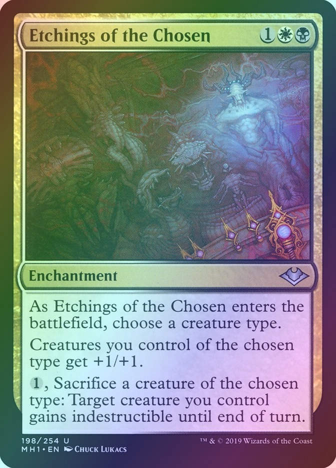 Etchings of the Chosen (MH1) (198) / Foil