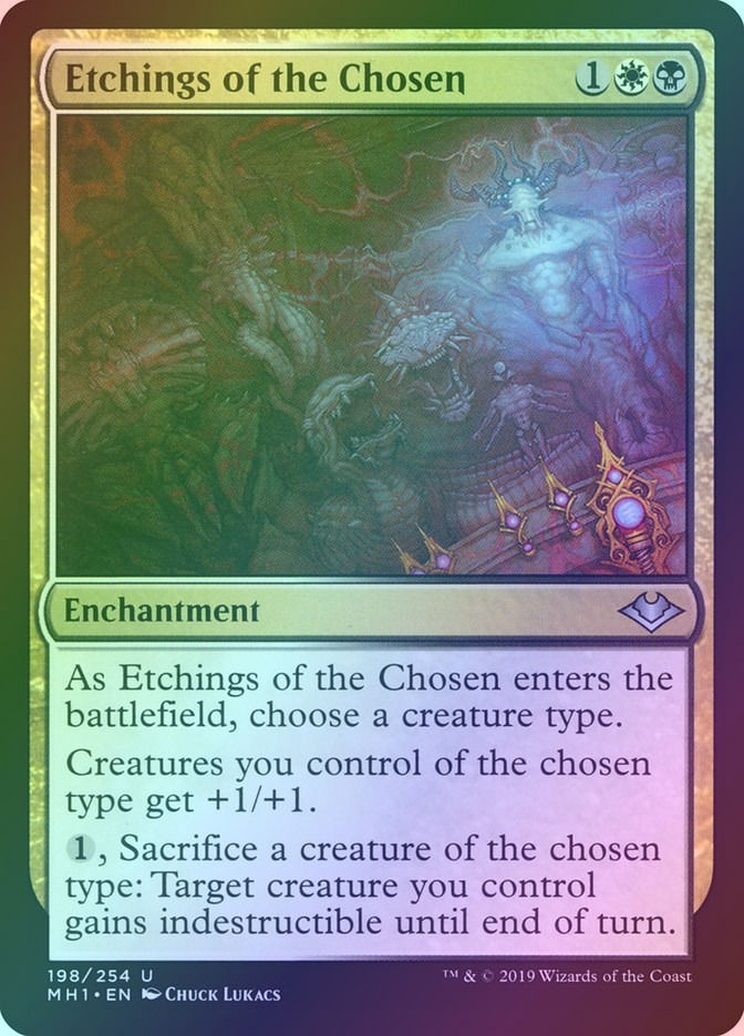 Etchings of the Chosen (MH1) (198) / Foil