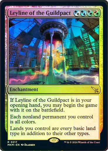 Leyline of the Guildpact (mkm) (217) / Foil