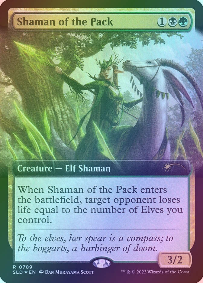 Shaman of the Pack (SLD) (789) / Extended Art / Foil
