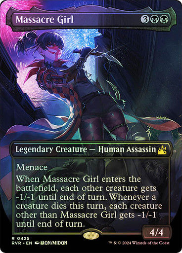 Massacre Girl (rvr) (425) / Anime / Foil