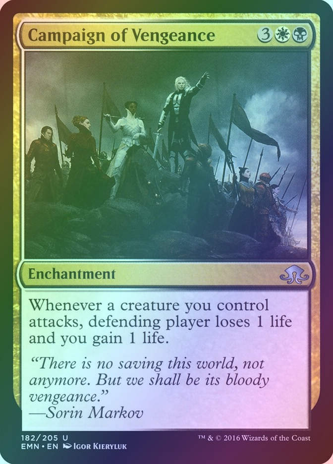 Campaign of Vengeance (EMN) (182) / Foil