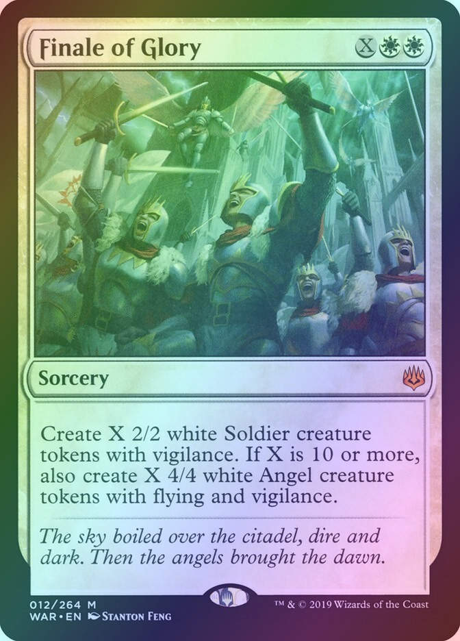 Finale of Glory (WAR) (12) / Foil