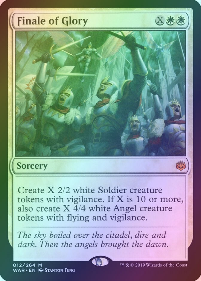 Finale of Glory (WAR) (12) / Foil