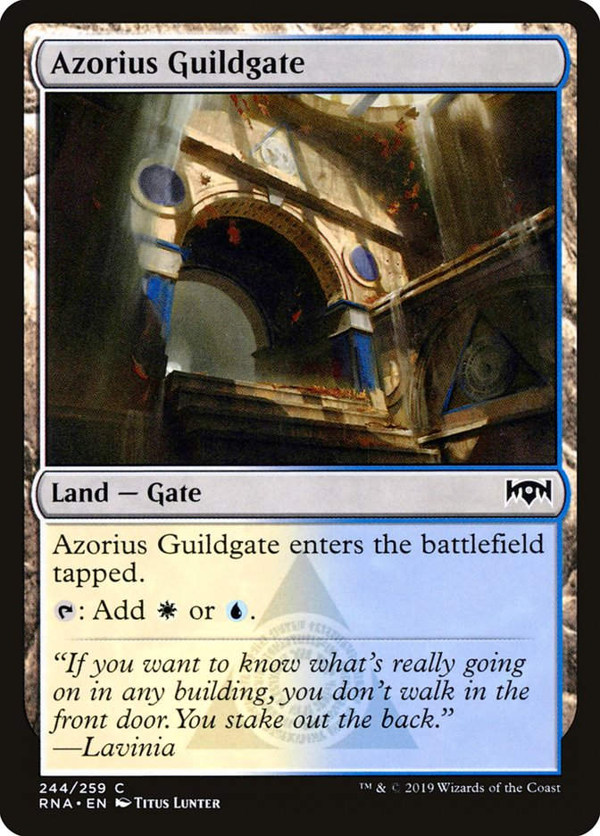 Azorius Guildgate (RNA) (244)