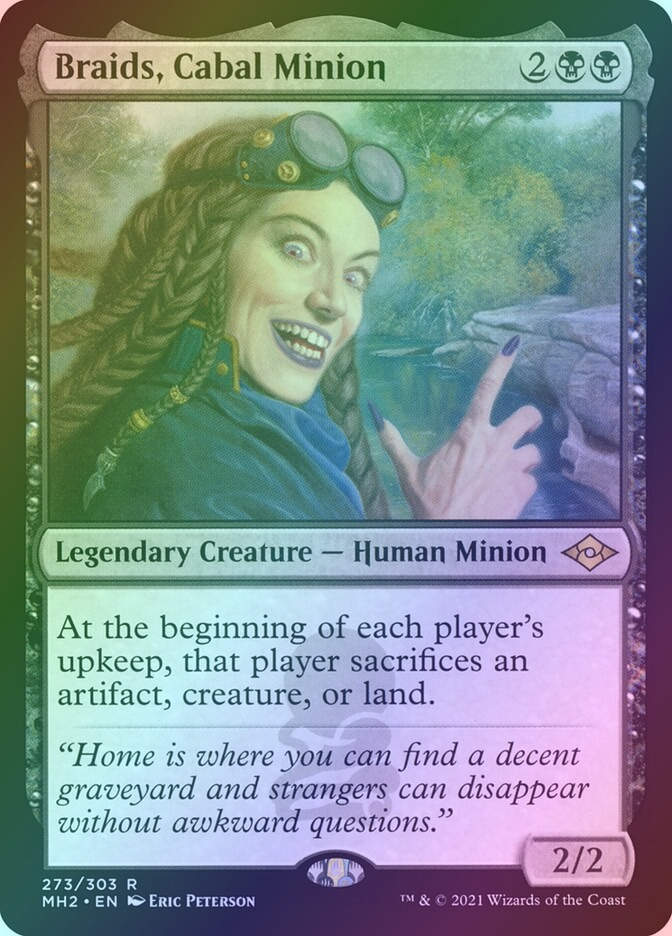 Braids, Cabal Minion (MH2) (273) / Foil