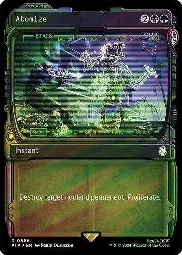 Atomize (pip) (866) / Showcase Surge Foil
