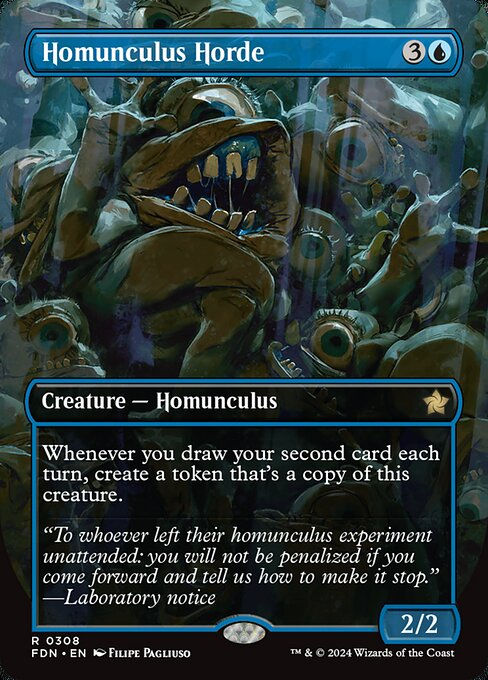 Homunculus Horde (FDN) (308) / Borderless