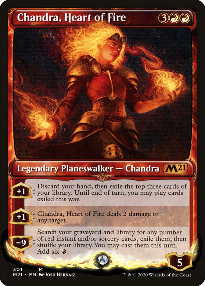 Chandra, Heart of Fire (M21) (301) / Showcase