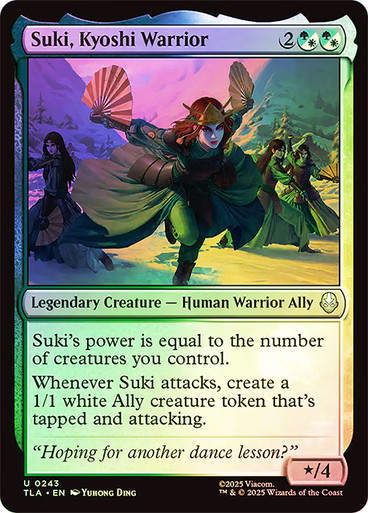 Suki, Kyoshi Warrior (TLA) (243) / Foil