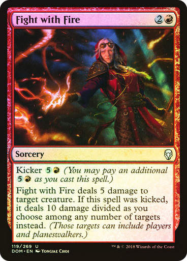 Fight with Fire (DOM) (119) / Foil