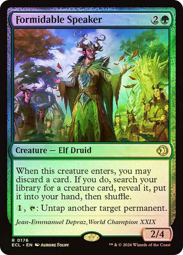 Formidable Speaker (ECL) (176) / Foil