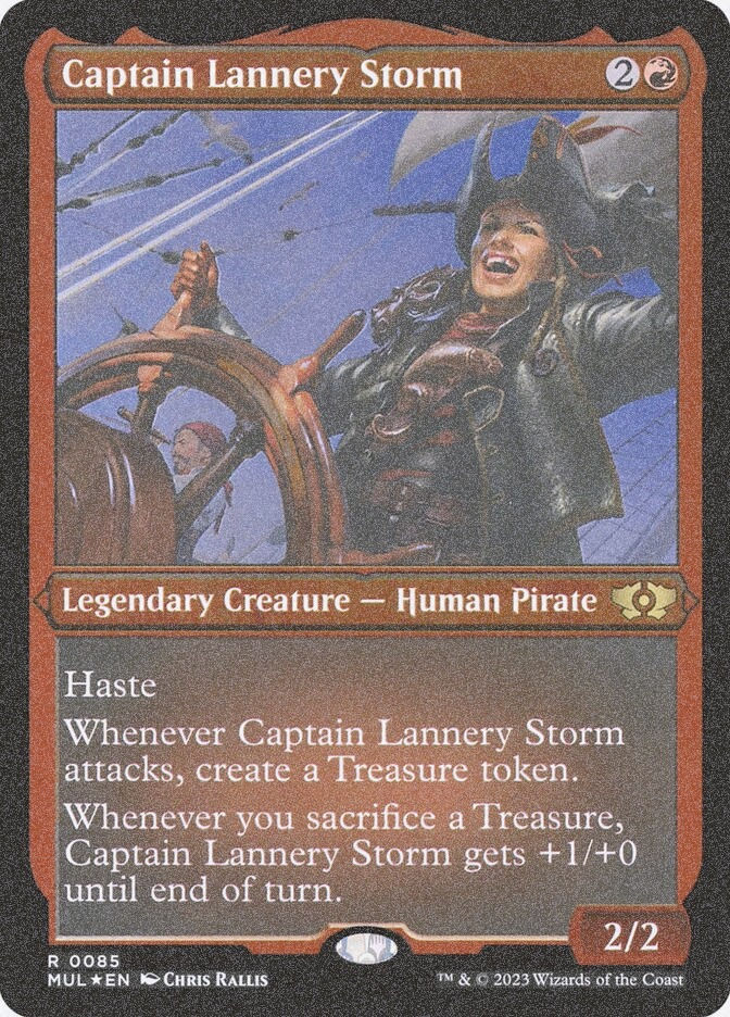 Captain Lannery Storm (MUL) (85) / Foil Etched