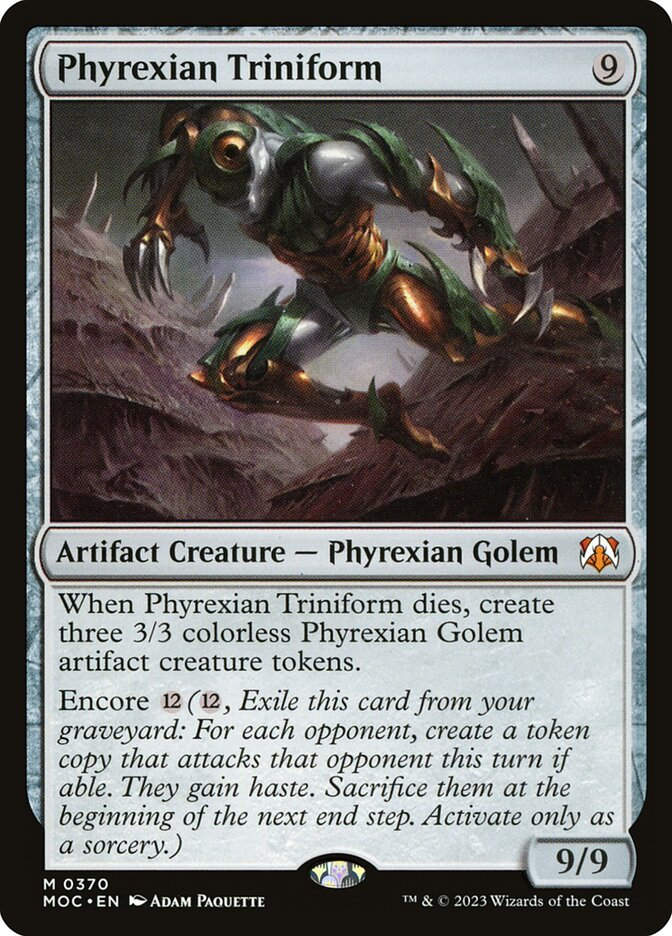 Phyrexian Triniform (MOC) (370)