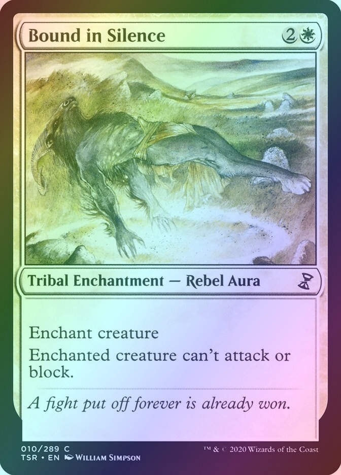 Bound in Silence (TSR) (10) / Foil