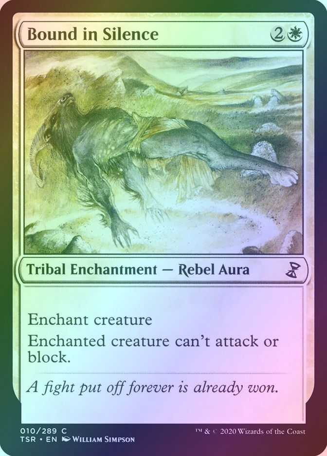 Bound in Silence (TSR) (10) / Foil