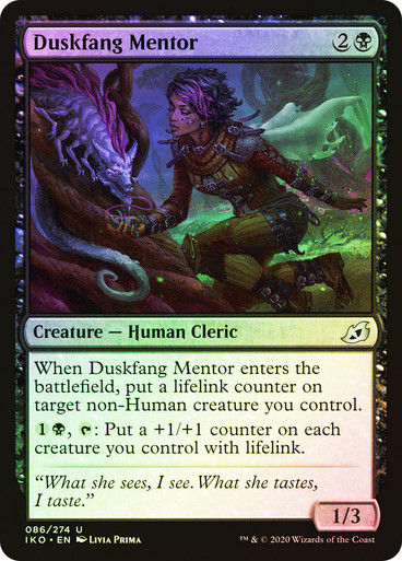 Duskfang Mentor (IKO) (86) / Foil
