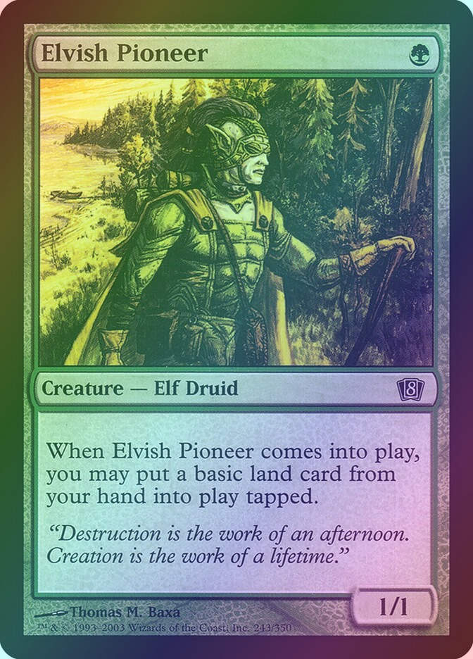 Elvish Pioneer (8ED) (243★) / Foil
