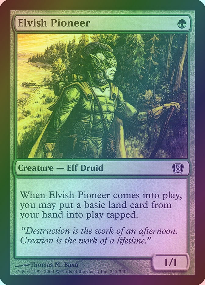 Elvish Pioneer (8ED) (243★) / Foil