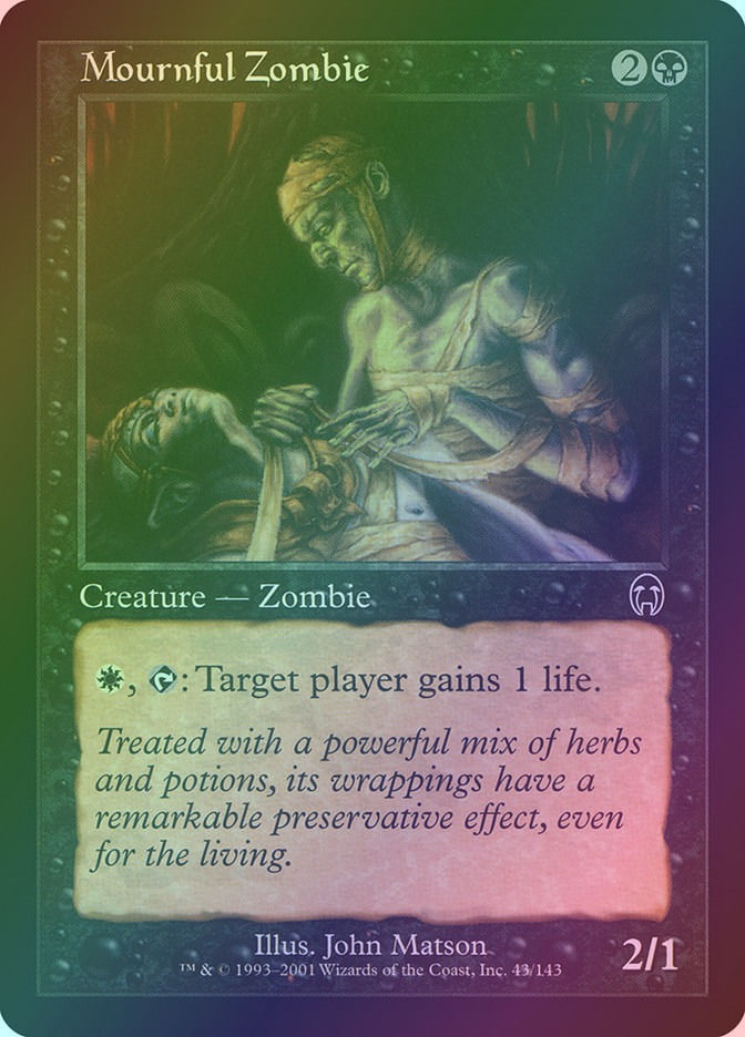 Mournful Zombie (APC) (43) / Foil