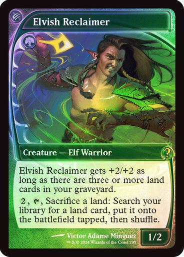 Elvish Reclaimer (MB2) (205) / Foil