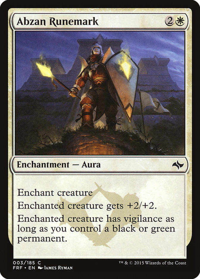 Abzan Runemark (FRF) (3)