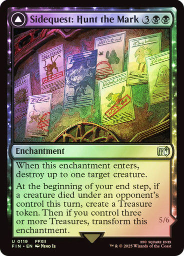 Sidequest: Hunt the Mark // Yiazmat, Ultimate Mark (FIN) (119) / Foil