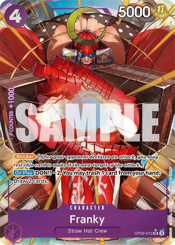 Franky (Parallel) (OP09-072) / Foil