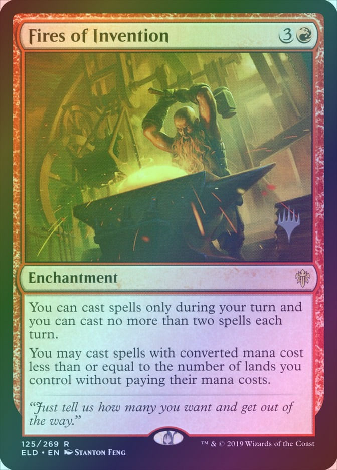 Fires of Invention (PELD) (125p) / Foil
