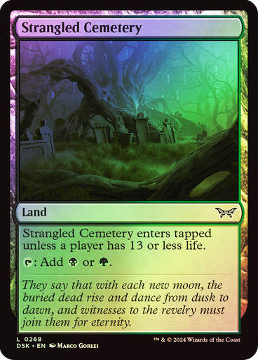 Strangled Cemetery (DSK) (268) / Foil