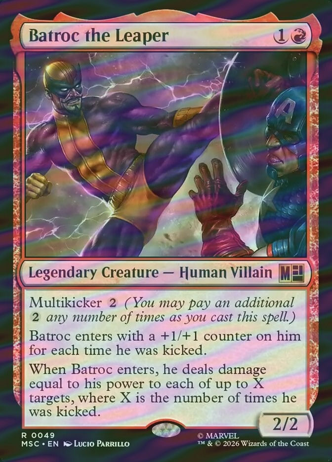 Batroc the Leaper (MSC) (49) / Surge Foil