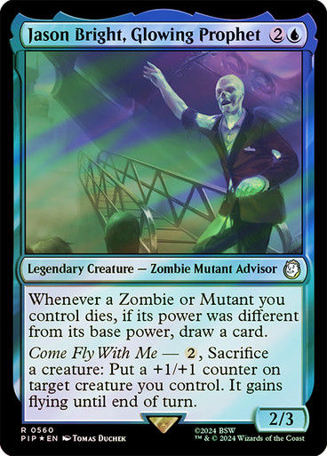 Jason Bright, Glowing Prophet (pip) (560) / Surge Foil