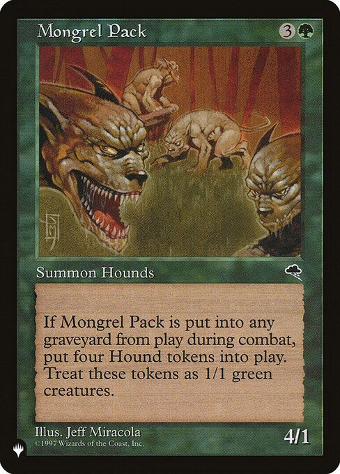 Mongrel Pack (PLST) (TMP-237)