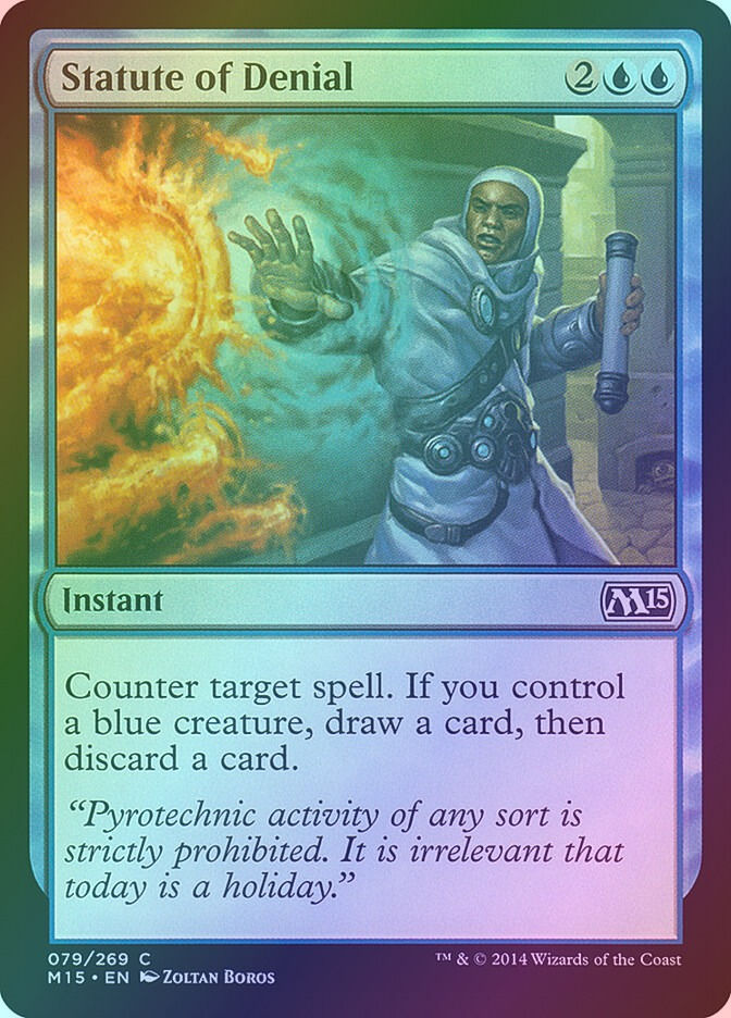 Statute of Denial (M15) (79) / Foil