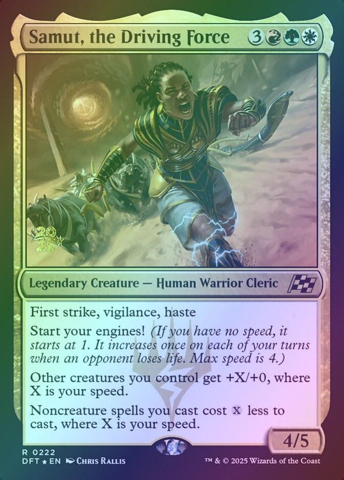 Samut, the Driving Force (PDFT) (222s) / Foil