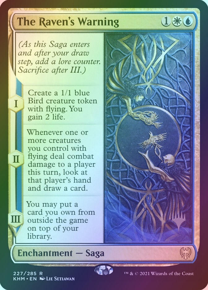 The Raven's Warning (PKHM) (227p) / Foil