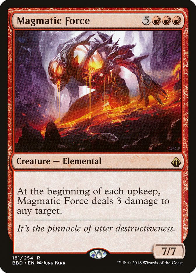 Magmatic Force (BBD) (181) / Foil