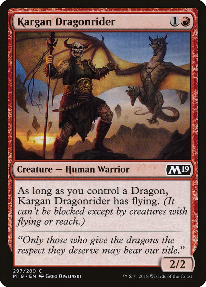 Kargan Dragonrider (M19) (297)