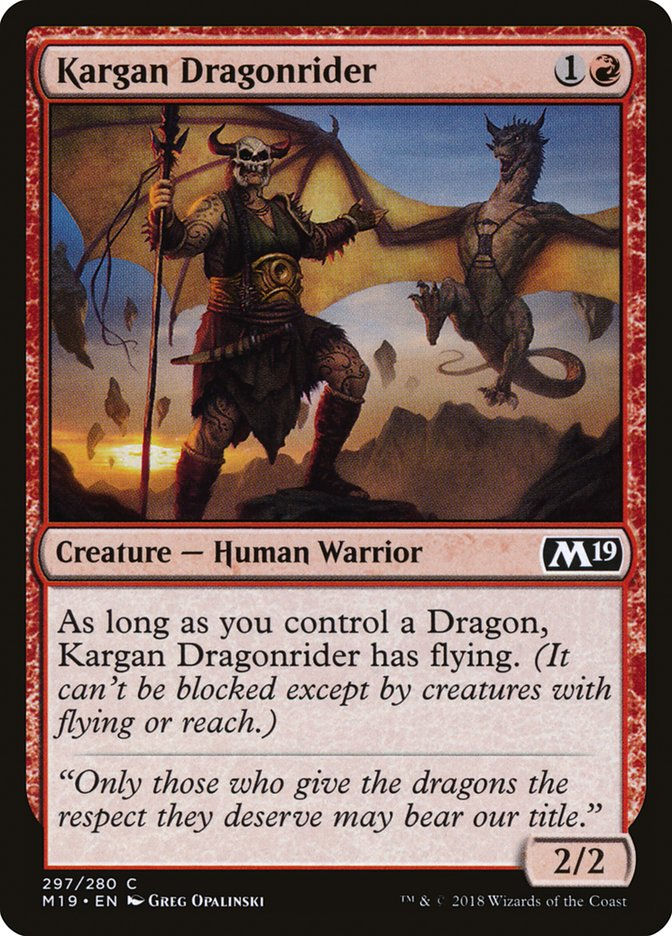 Kargan Dragonrider (M19) (297)