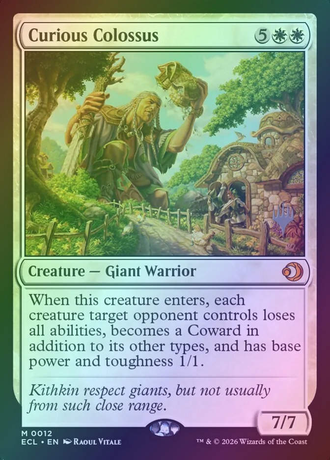 Curious Colossus (PECL) (12p) / Foil
