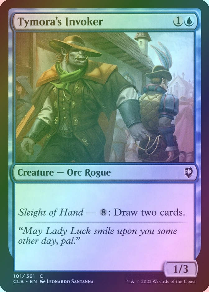 Tymora's Invoker (CLB) (101) / Foil