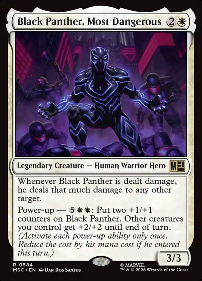 Black Panther, Most Dangerous (MSC) (584)
